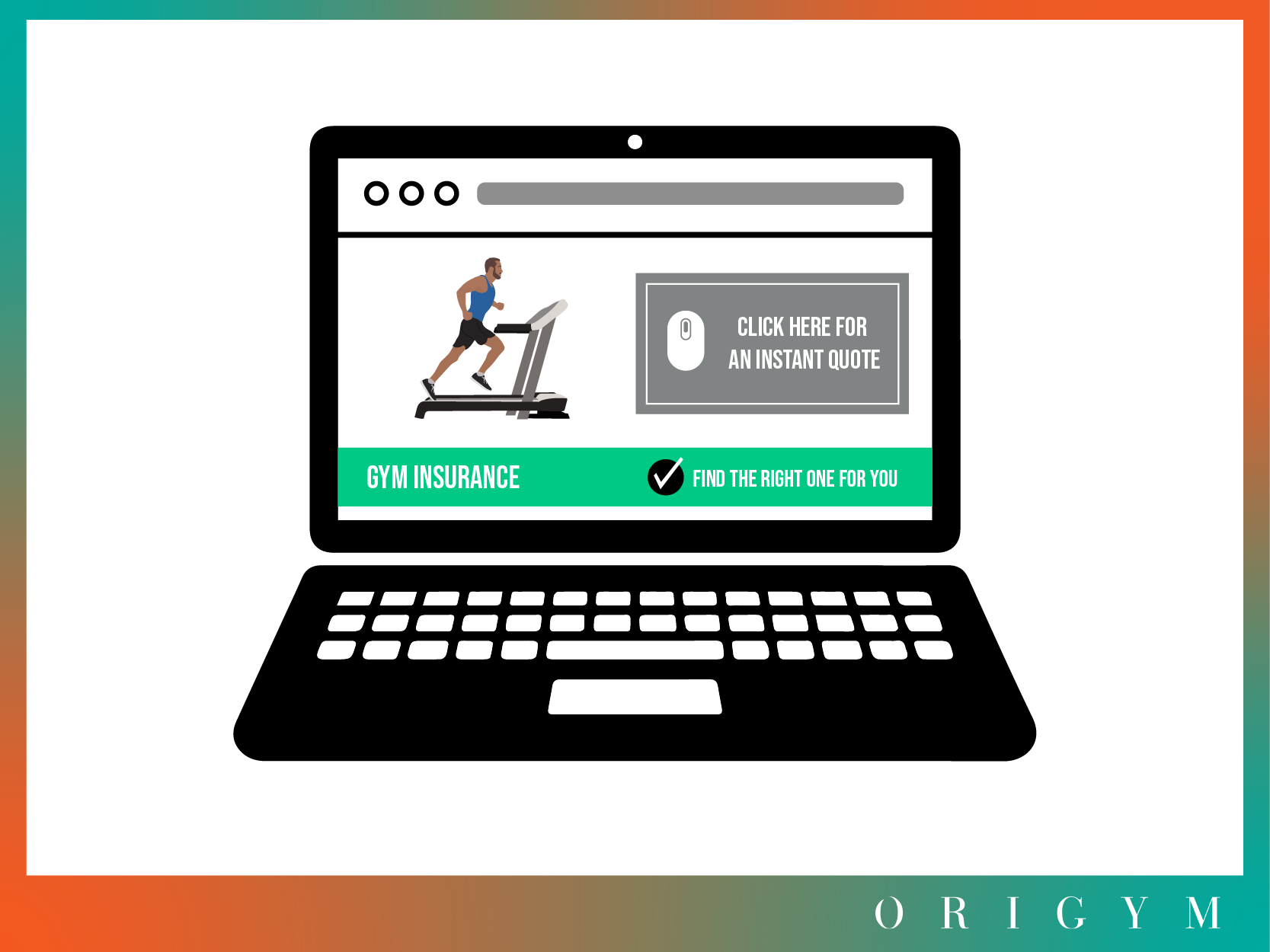 CTA personal trainer email template graphic