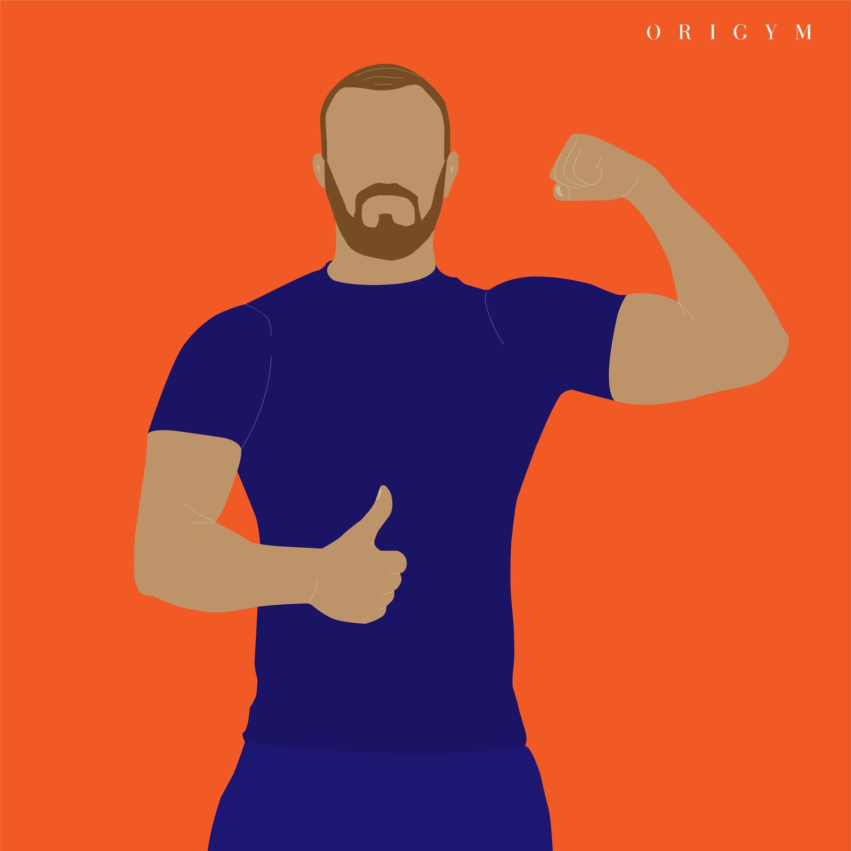 building a home gym: thumbs up