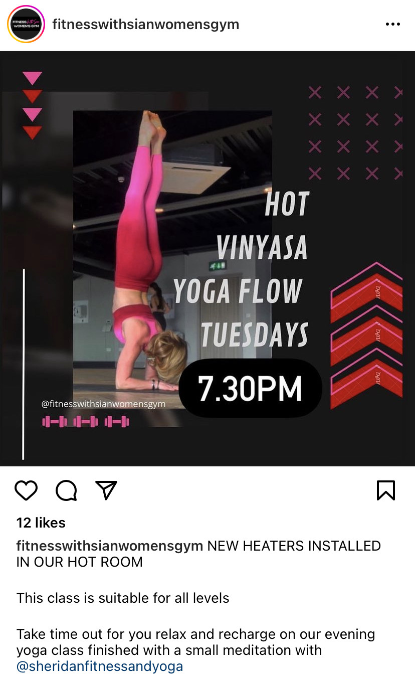Can a Personal Trainer Teach a Yoga Class example
