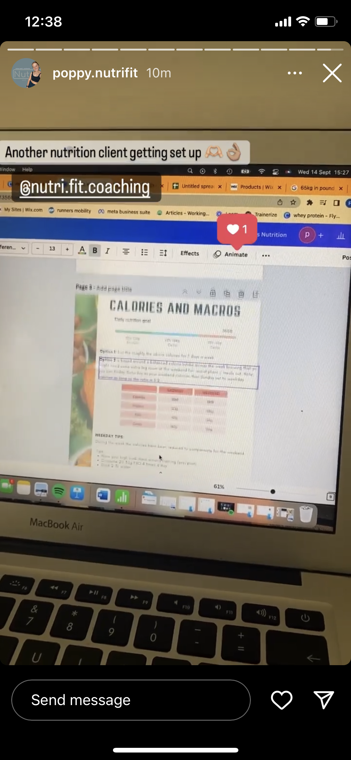 getting personal training clients from instagram 3