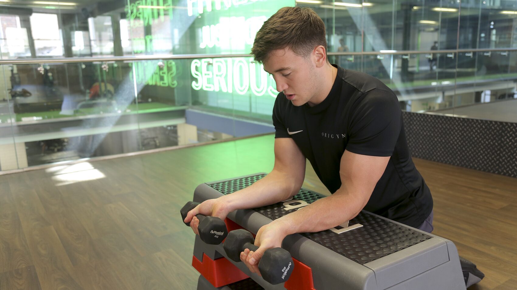 wrist flexion exercise photograph