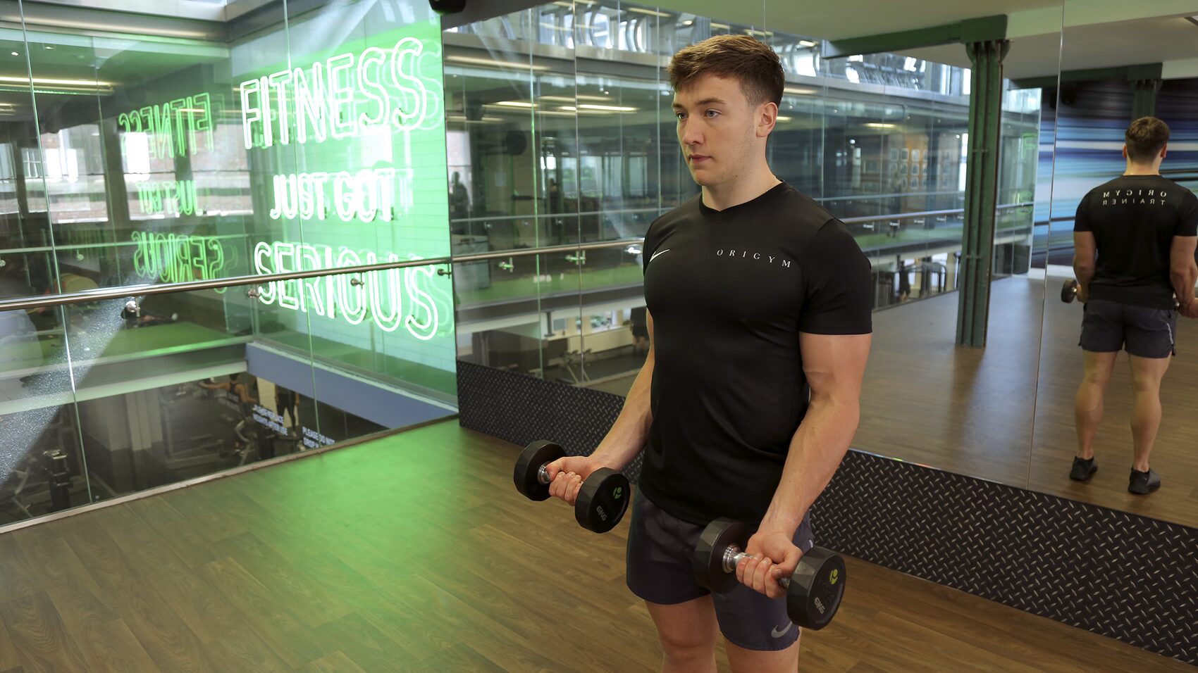 dumbbell hammer curl demo