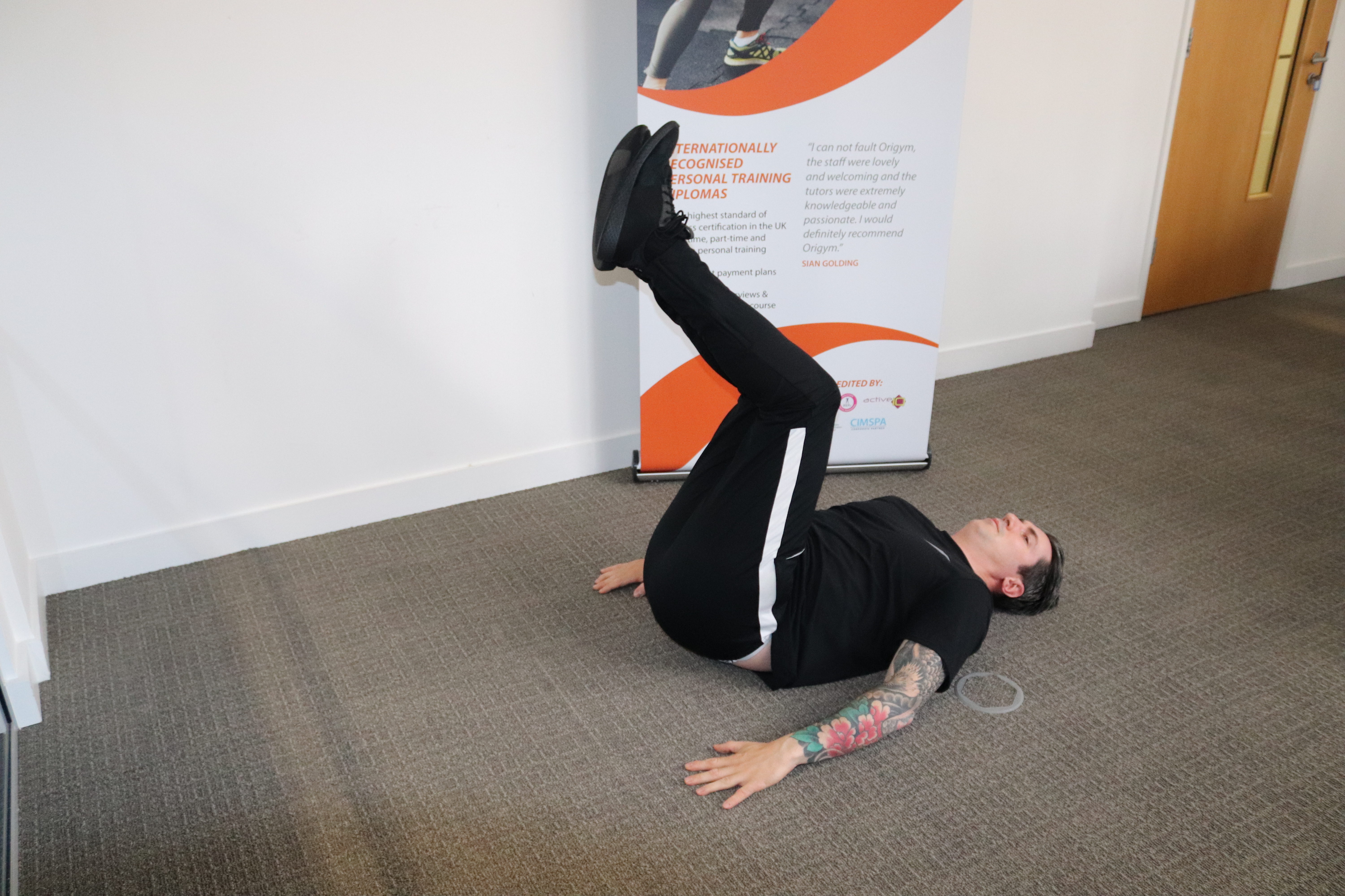 oblique crunches each side image