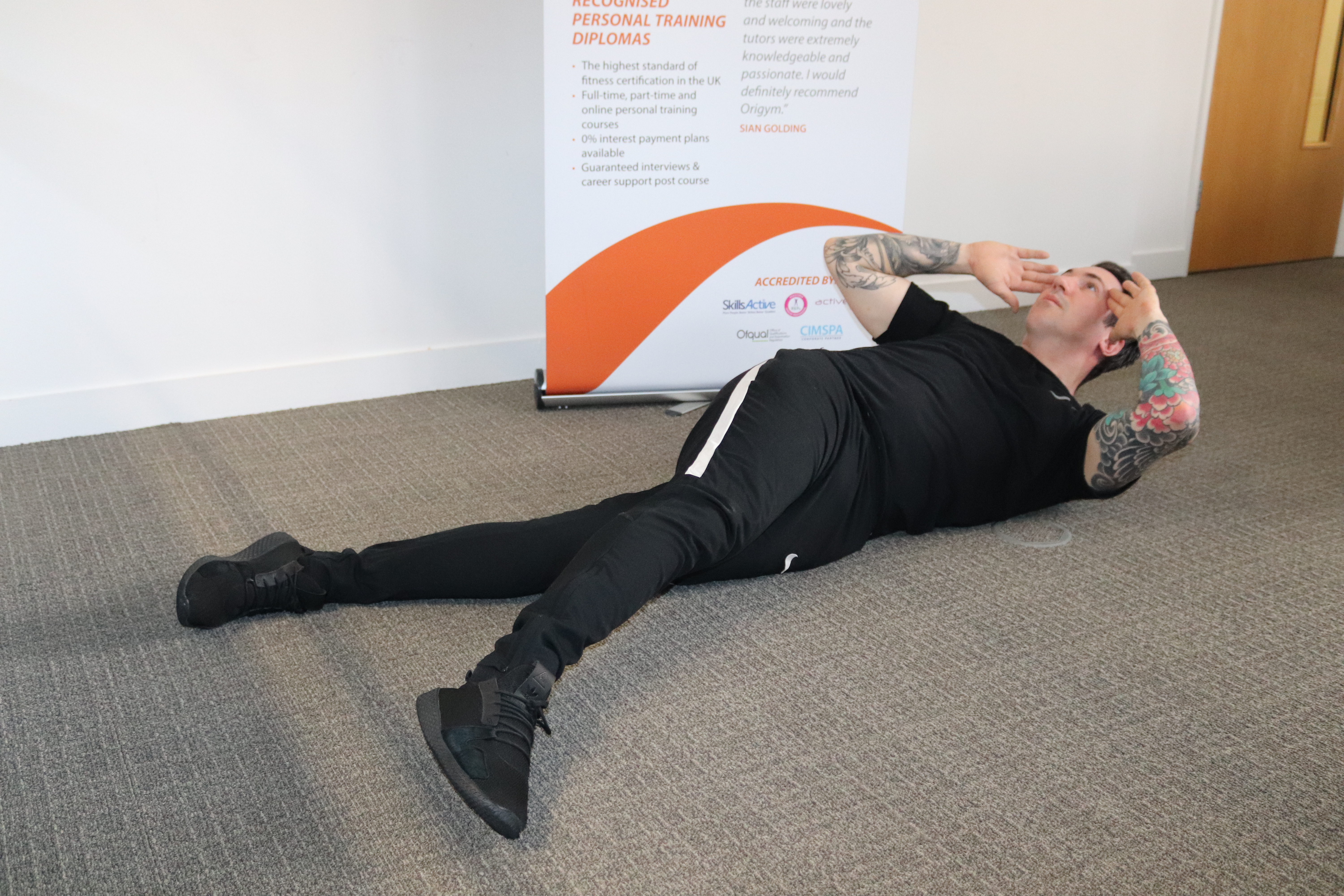 leg over crunch image
