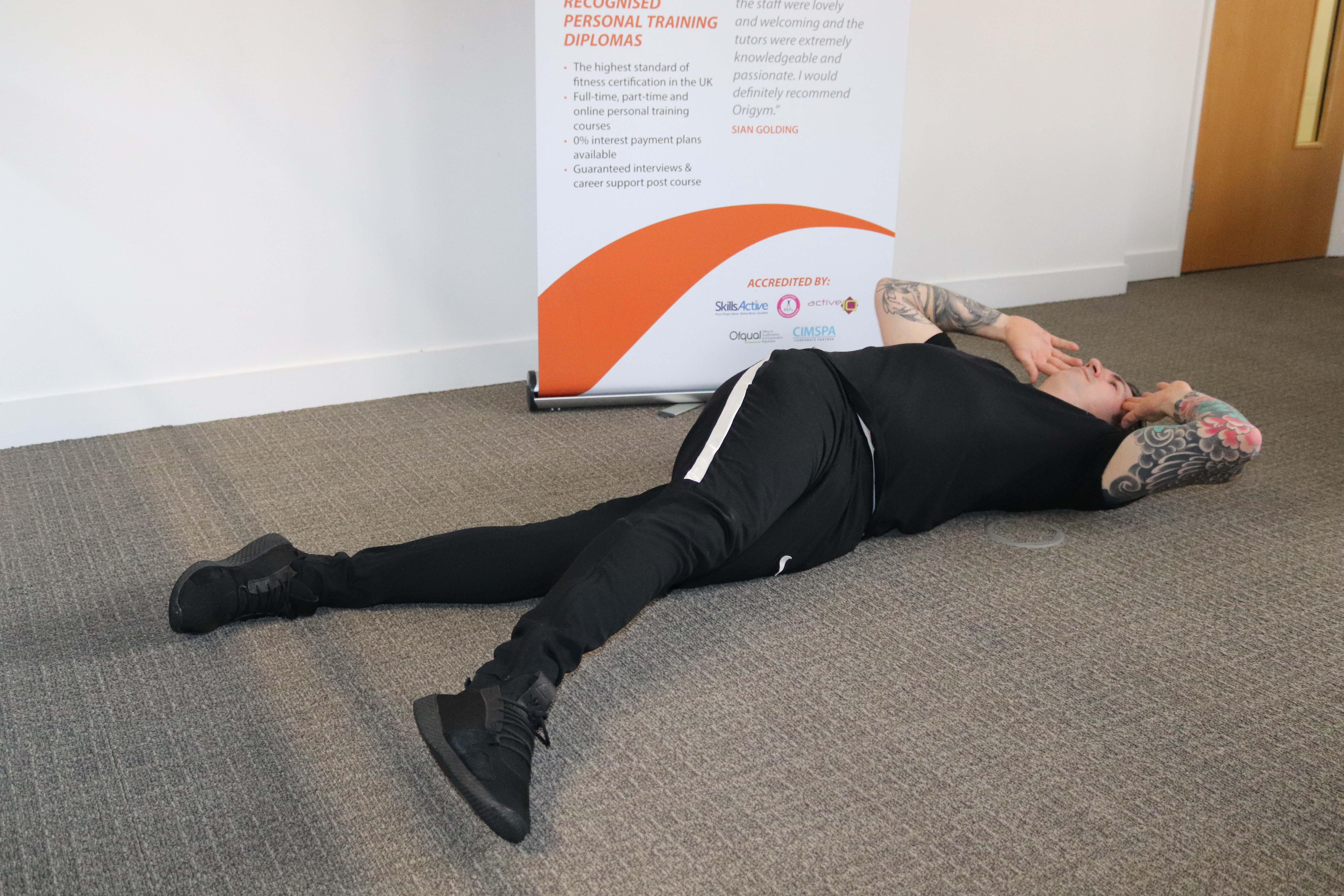 floor oblique crunches images
