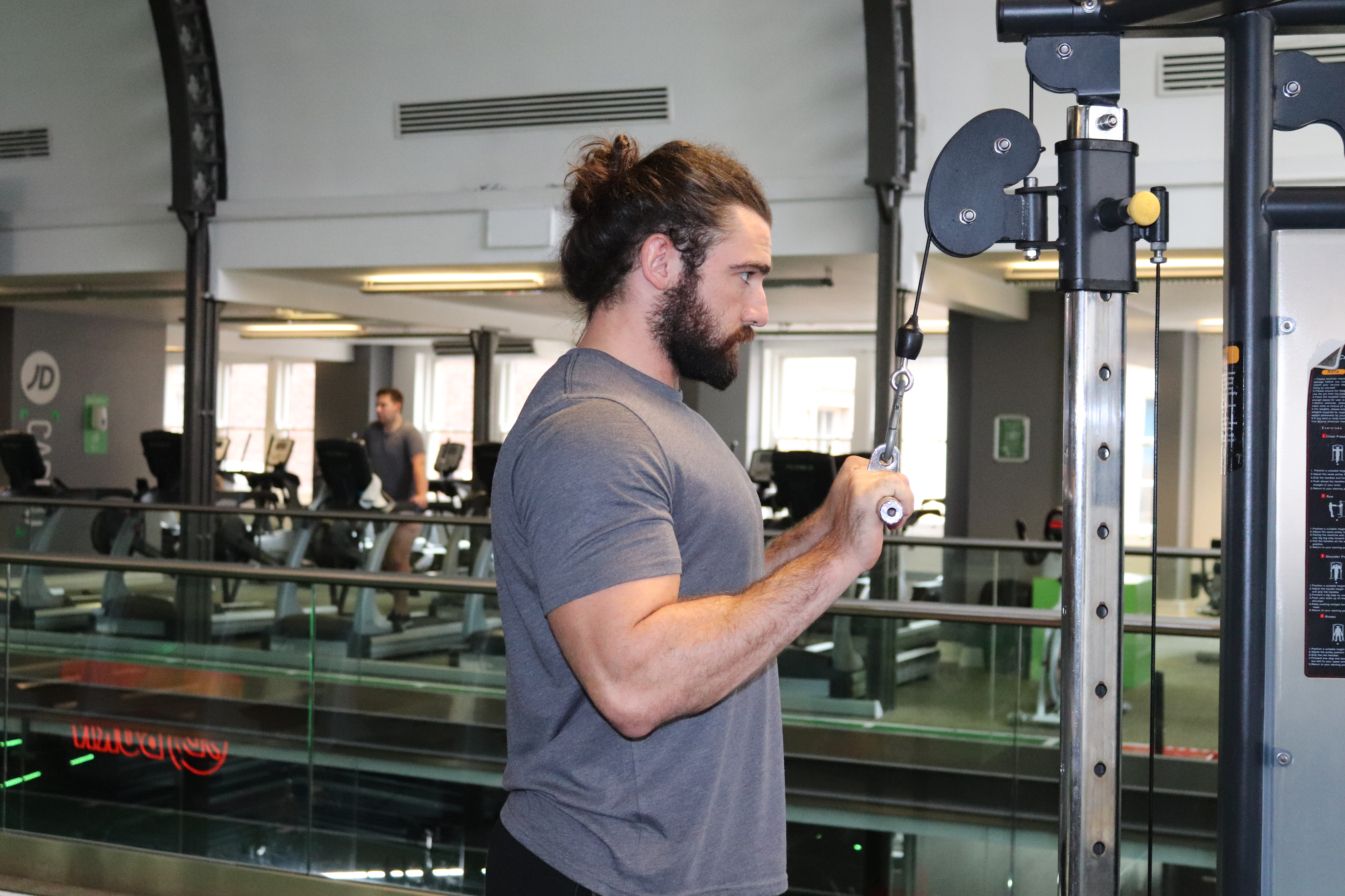 tricep cable pushdown