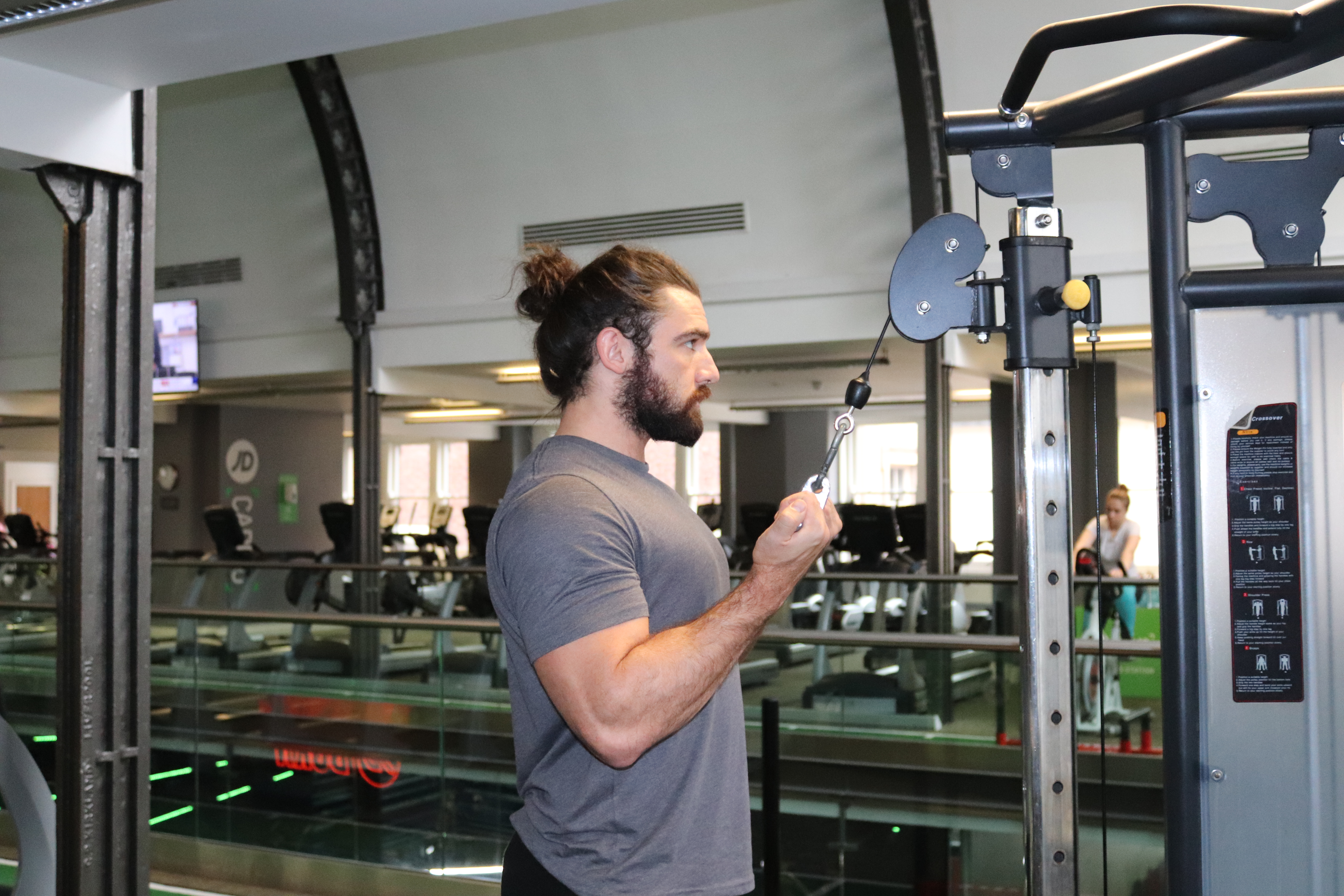 reverse tricep pushdown reverse grip
