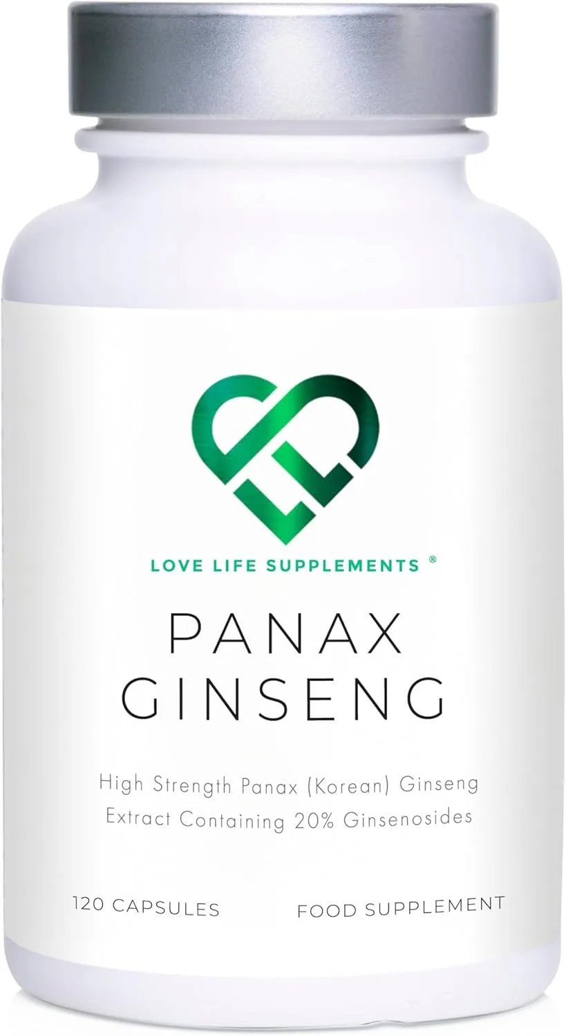 Panax Ginseng Vitamins for Energy
