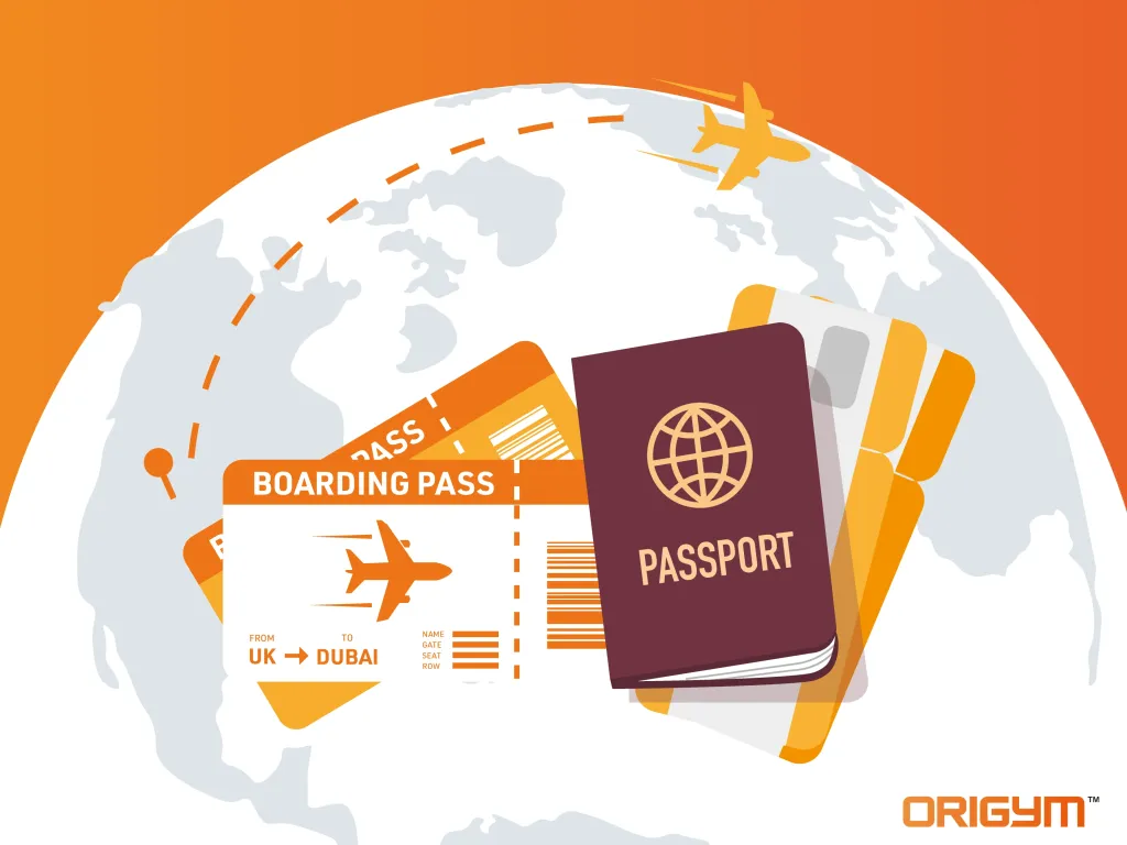 Passport and Plane Tickets