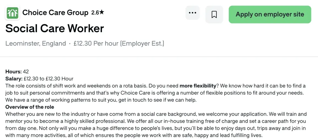 careers with no experience uk 92