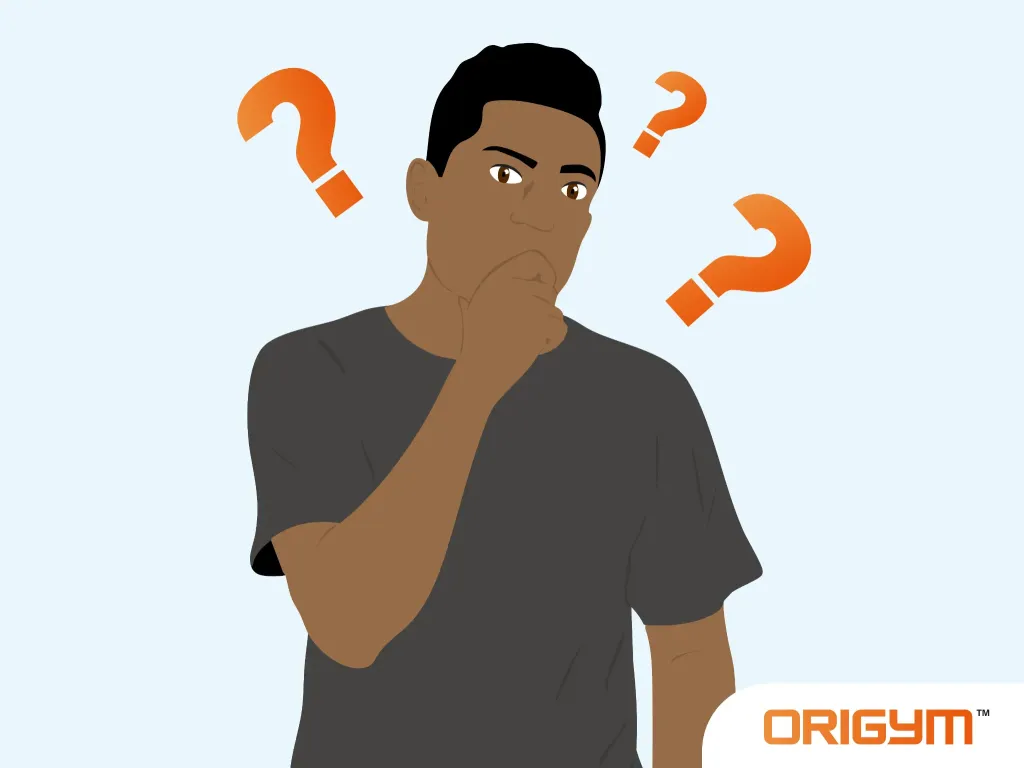 Man pondering the function of agonist vs antagonist muscles during strength workouts