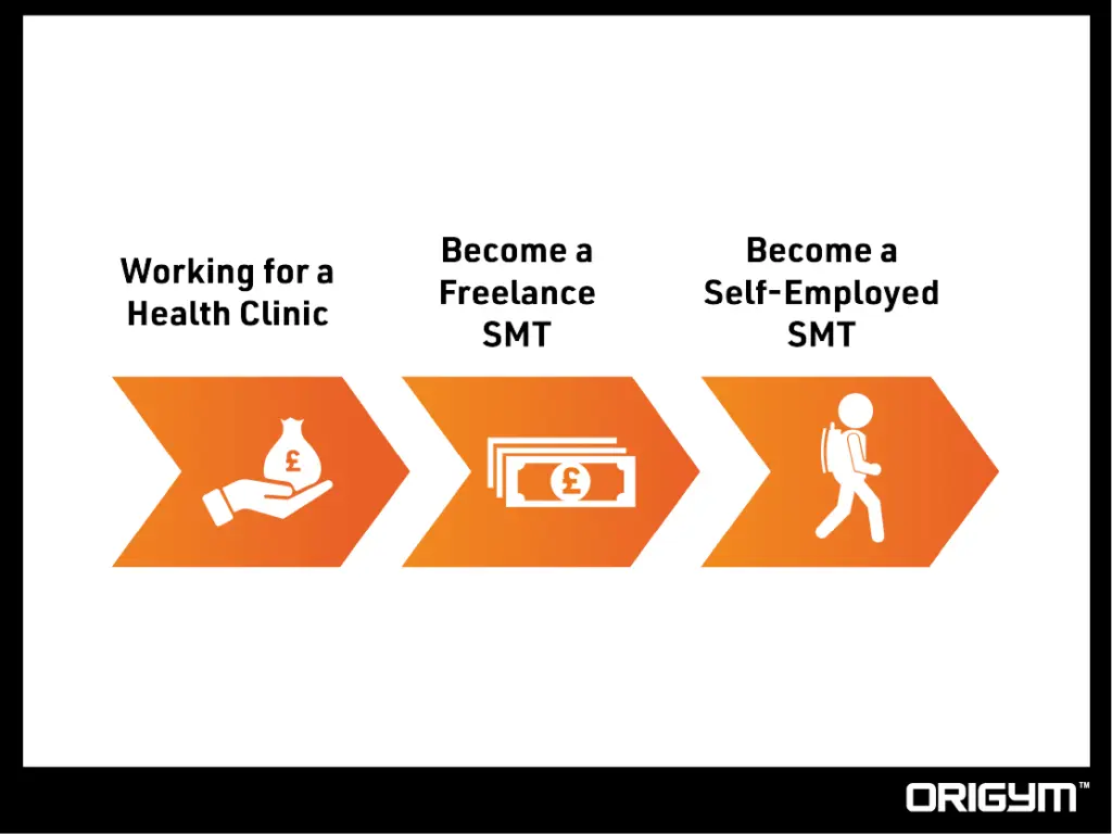 Graphic Showing the Options of the Roles an SMT Can Pursue