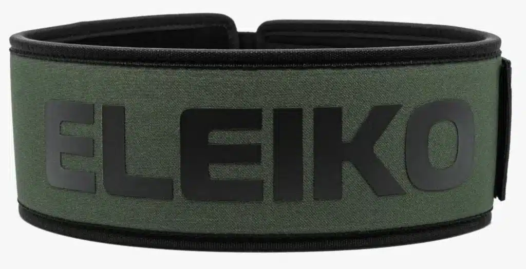 Screenshot of the Eleiko Weightlifting Belt