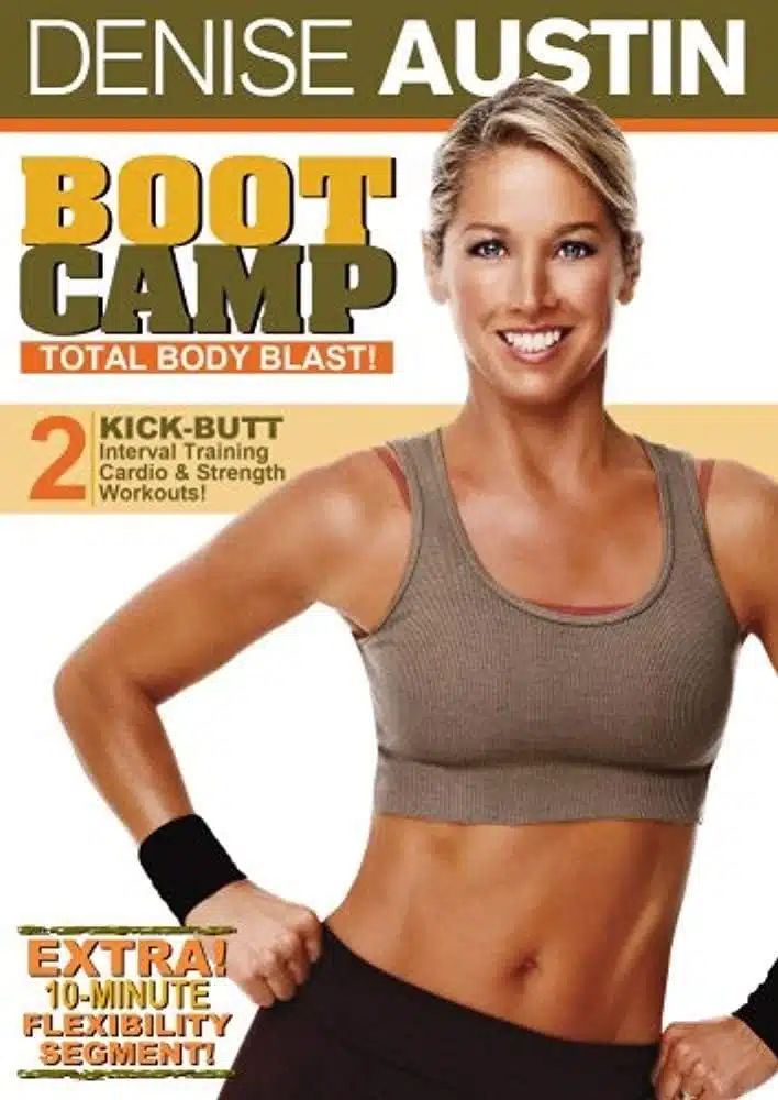 Front Cover of Denise Austin's Boot Camp Total Body Blast DVD
