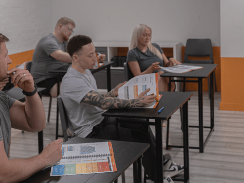 OriGym full-time courses students in classroom OriGym full-time courses students in classroom